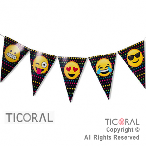 EMOJI BANDERIN x 1